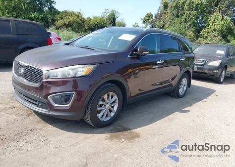 2016 Kia Sorento 3.3L Lx из США, поврежденный, VIN 5XYPG4A5XGG037458